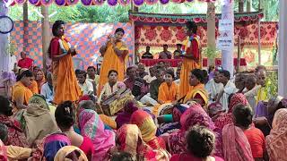 জয়া দিদির বাঁশির সুরের সাথে বাজনা, রাধা প্রিয়া অষ্টসখী সম্প্রদায়।