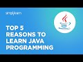 Top 5 Reasons To Learn Java Programming | Why Learn Java In 2026? | Simplilearn | #Shorts