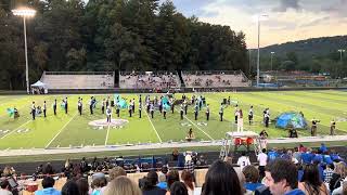 WHHS marching band performance 9/22/23