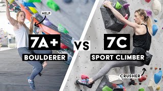 Sport climbing vs bouldering | who will win in a climbing competition?