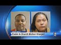 Pastor, church worker charged