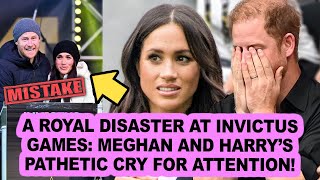 SHOCKING PDA at Invictus GAMES: Meghan and Harry’s DESPERATE PLOY to STAY RELEVANT!