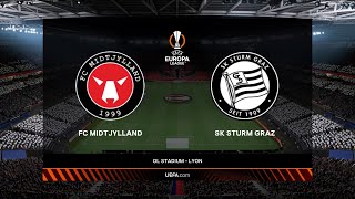 FC Midtjylland vs SK Sturm Graz (03/11/2022) UEFA Europa League FIFA 23
