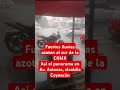 Fuertes lluvias azotan al sur de la CDMX. Así el panorama en Av. Aztecas, alcaldía Coyoacán | Shorts