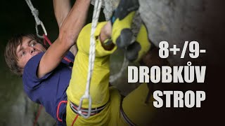 „Drobkův strop“ 8+/9-, Býčí skála, Kras. Leze Filip Zaoral | eMontana.cz