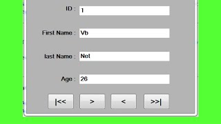 VB.NET And SQL Database - Records Navigation Using Visual Basic .Net [ with source code ]