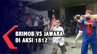 Viral Brimob dan Jawara Silat Berhadapan Pasang Kuda-Kuda di Aksi 1812