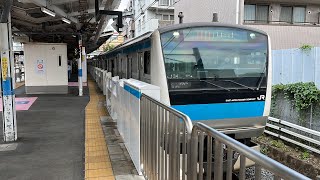 JR京浜東北線E233系1000番台宮サイ134編成 与野駅発車