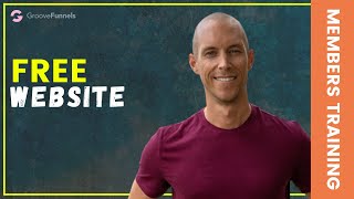 FREE WEBSITE TEMPLATE | GrooveFunnels Tutorial