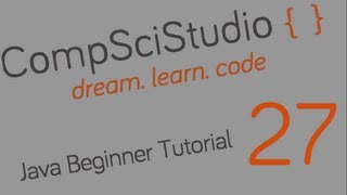 Java Beginner Programming Tutorial 27 Getters And Setters
