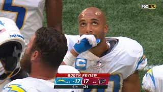 Chargers vs. Falcons Crazy Ending! WILD Double Fumble