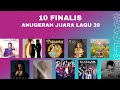 10 Finalis Anugerah Juara Lagu 39 #AJL39