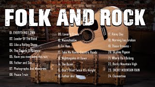 Folk Rock Country Music With Lyrics | James Taylor, Jim Croce, John Denver, Dan Fogelberg