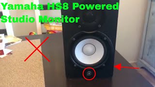 ✅  How To Use Yamaha HS5 Powered Studio Monitor Review