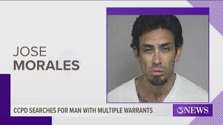 Corpus Christi police looking for man wanted on several active warrants