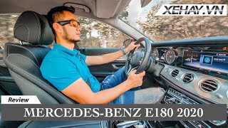 Trải nghiệm Mercedes-Benz E180 2020 - giá mềm nhất, động cơ 1.5 - yếu hay không yếu? |XEHAY.VN|