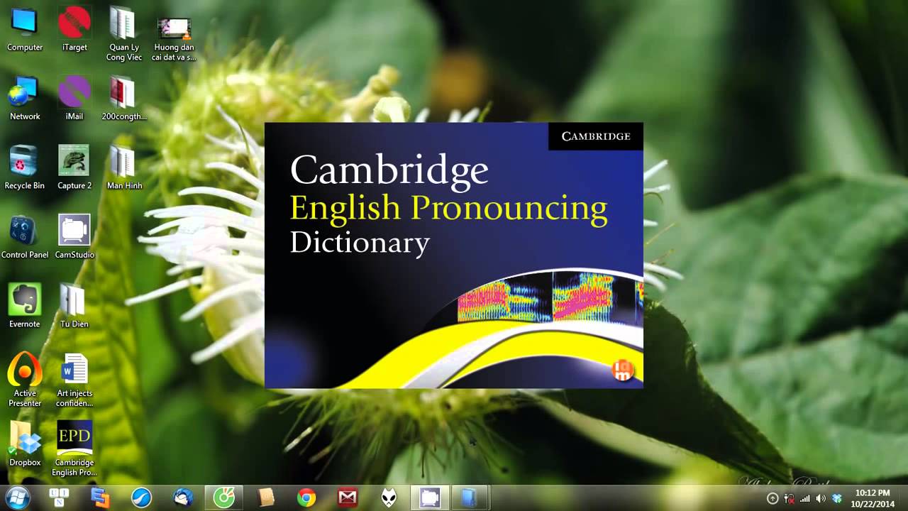 Hướng Dẫn Cài Đặt Và Sử Dụng Từ Điển Cambridge English Pronouncing ...