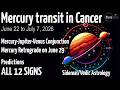 Mercury Transit in Cancer 2026 | All 12 Signs | Vedic Astrology