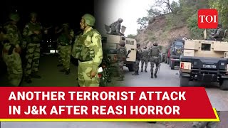 Another Terror Attack In J\u0026K: Terrorists Open Fire On Civilians In Kathua Near Pak Border | Details