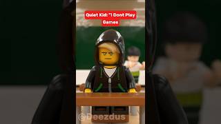 When the quiet kid says “I got 21 kills yesterday” #lego