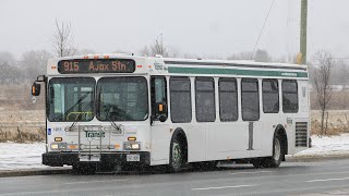 (Ride Video) DRT 2005 New Flyer D40LF 1011 (Ex Miway 0543) on route 915/916 Pulse