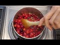 super simple cranberry sauce recipe