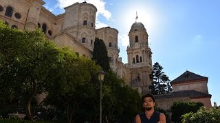 アキーラさん観察①スペイン・マラガ市・大聖堂（カテドラル）！Cathedral in Malaga in Spain