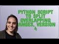 Codereview: Python script to split overlapping ranges, version 4