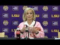 WATCH: LSU Kim Mulkey WIN over NW State postgame | 