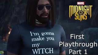 Im gonna make you my WITCH! - Marvel's Midnight Suns - First Playthrough - Part 1 - Ps5