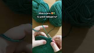 Co máš aktuálně na háčku ty? 🧶 #crochet #crocheting #hackovani #háčkovanie #háčkování #singlecrochet