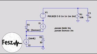 LTspice Tutorial - Voltage limited current source and Current limited Voltage source