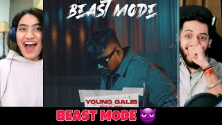 YOUNG GALIB - Beast Mode (Prod. by REFIX) | OFFICIAL MUSIC VIDEO |  REACTION