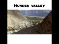 short glimpse of hunder village in nubra valley