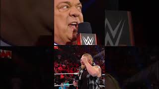 Brock Lesnar is left speechless about Paul Heyman's threats #Short