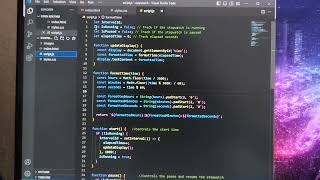 stopwatch skill test project from coding ninjas