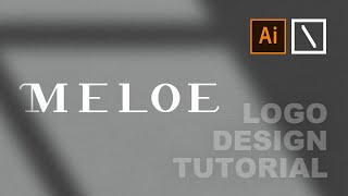 MELOE Logo Design | Adobe Illustrator Tutorial