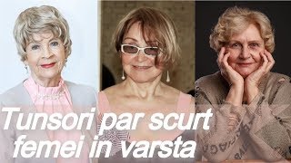 Top 20 idei 💗 de tunsori par scurt femei in varsta vara 2019