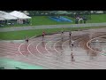 近江高校男子陸上競技部　県選　三品４００ｍ（予選）2018.7.7