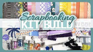 Scrapbook Kit Build, July '24