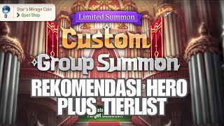 [Epic Seven INDO] REKOMENDASI HERO CUSTOM GROUP SUMMON 2025