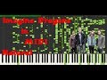 Imagine Dragons - Natural in MIDI | Hear lyrics when there are none, Auditory illusion