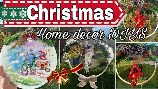 DIY Christmas Home Decor Craft 2024🎄 || How To Make Affordable Traditional Decor