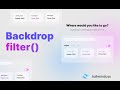 Tailwind Css Tutorial |  Gradient  - Backdrop | Dev Promote