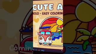 Kuki Puff | Cute Art Coloring Book