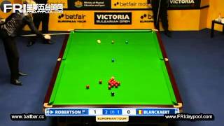 Neil Robertson v Hans Blanckaert ~ 2012- Bulgarian Open (EPTC4)