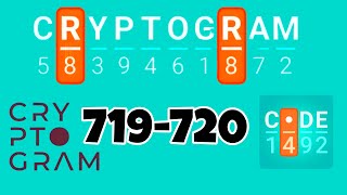 CRYPTOGRAM level 719 720
