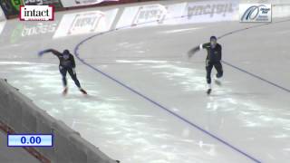 Calgary Olympic Oval   Sat dec 28 2013 Mens 500m #1 P05 Carruthers+Matheson