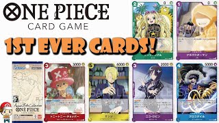 1st EVER One Piece TCG Cards! Character Debuts! Big New Reveals from EB-02! (One Piece TCG News)