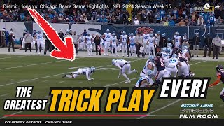 The Detroit Lions Pulled Off The GREATEST TRICK PLAY You've Even Seen!